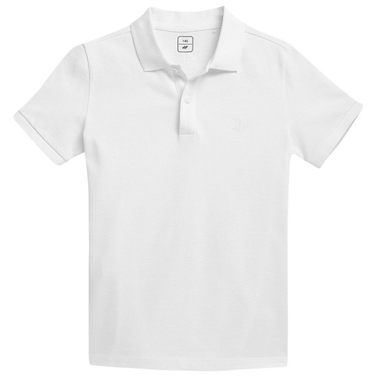 4F Παιδική κοντομάνικη μπλούζα polo